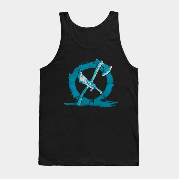 God of War Ragnarok weapons Tank Top by Jawes